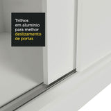 Clóset Soltero 2 Puertas Correderas Blanco Max
