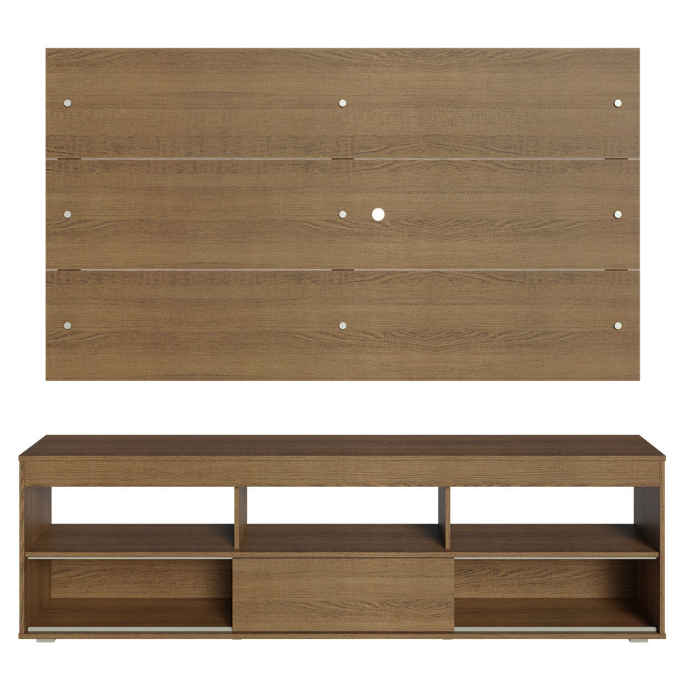 Mueble para TV y Panel Hasta 65" Marrón Orlando