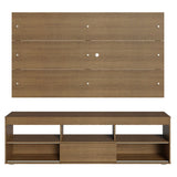 Mueble para TV y Panel Hasta 65" Marrón Orlando