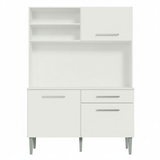 Cocina Compacta 120cm Blanco Life