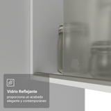 Cocina Integral 240cm Blanco Topazio