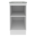 Gabinete Bajo 40 cm 1 Puerta Blanco Stella Madesa