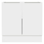 Gabinete Bajo 80 cm 2 Puertas Sin Encimera Blanco Stella Madesa