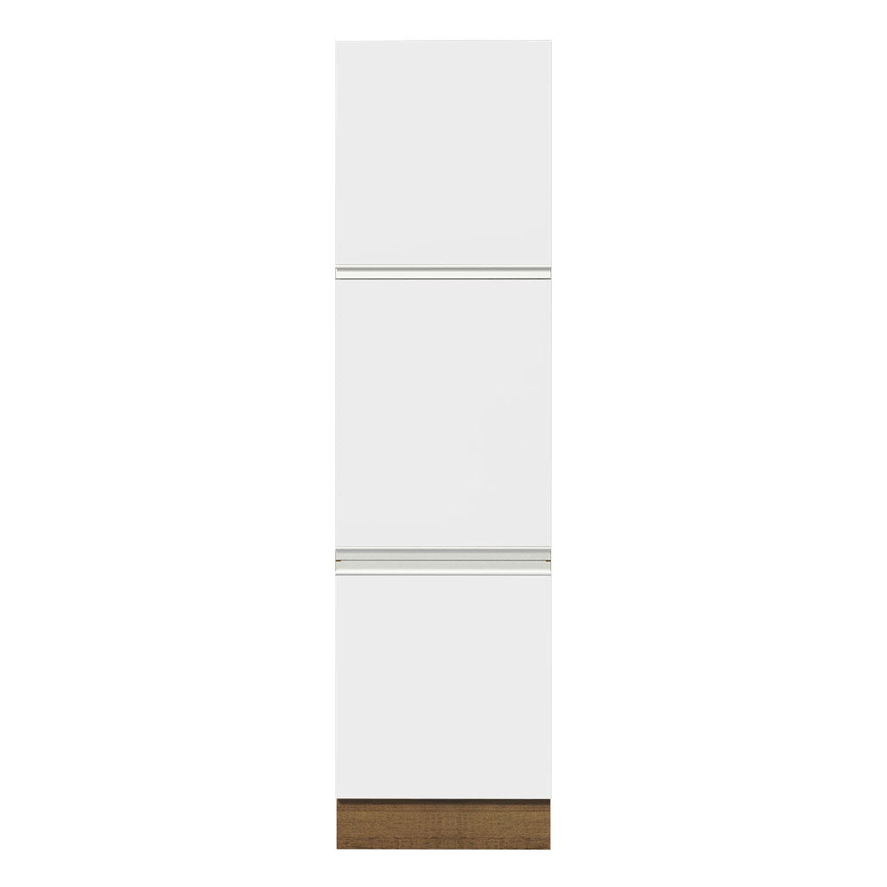 Mueble Despensa 60 x 60 cm 3 Puertas Glamy Marrón/Blanco