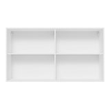 Gabinete Superior 120 cm 2 Puertas Glamy Blanco