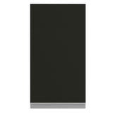 Gabinete Superior 35 cm 1 Puerta Blanco/Negro Glamy