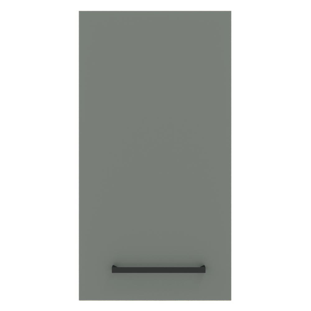 Gabinete Superior 35 cm 1 Puerta Agata Marrón/Gris