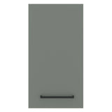 Gabinete Superior 35 cm 1 Puerta Agata Marrón/Gris