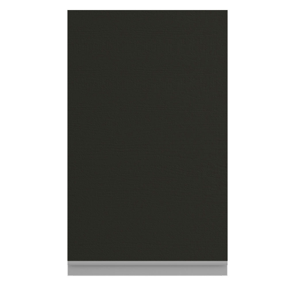 Gabinete Superior 40 cm 1 Puerta Glamy Blanco/Negro