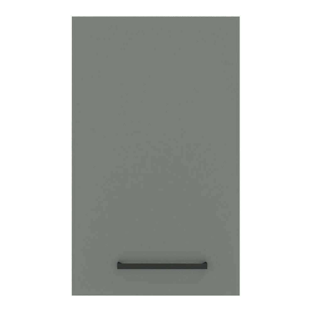 Gabinete Superior 40 cm 1 Puerta Blanco/Gris Agata Madesa