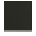 Gabinete Superior 60 cm 1 Puerta Marrón/Negro Glamy Madesa