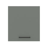 Gabinete Superior 60 cm 1 Puerta Agata Marrón/Gris