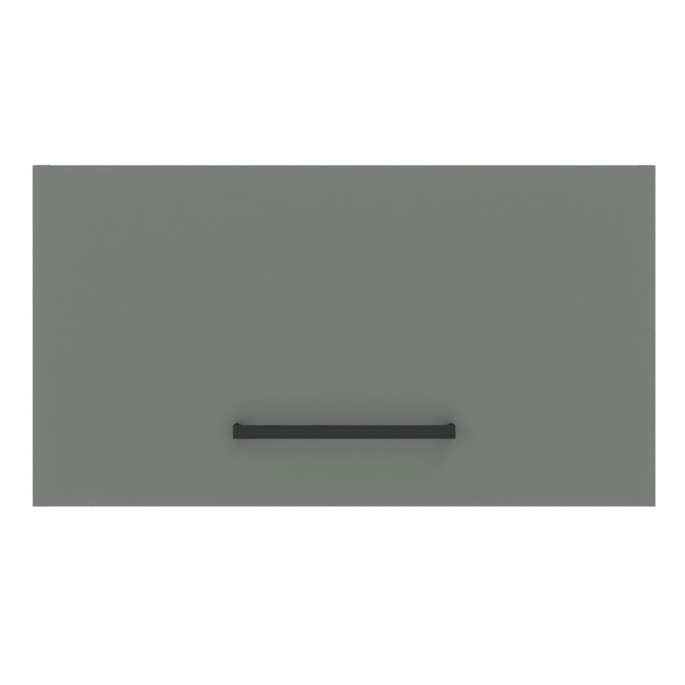 Gabinete Superior 60 cm 1 Puerta Abatible Agata Blanco/Gris