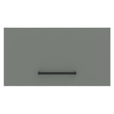 Gabinete Superior 60 cm 1 Puerta Abatible Agata Marrón/Gris