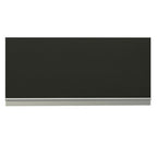 Gabinete Superior 70 cm 1 Puerta Abatible Blanco/Negro Glamy Madesa