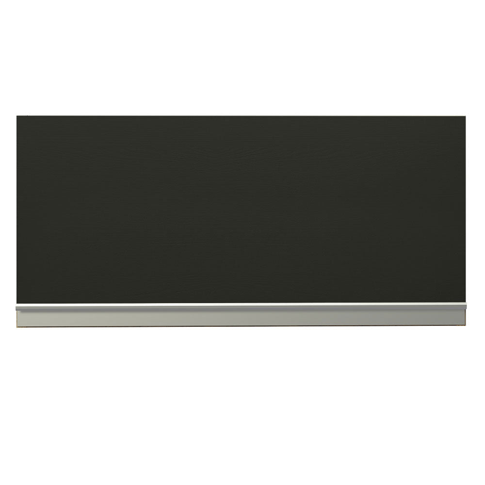 Gabinete Superior 70 cm 1 Puerta Abatible Marrón/Negro Glamy Madesa