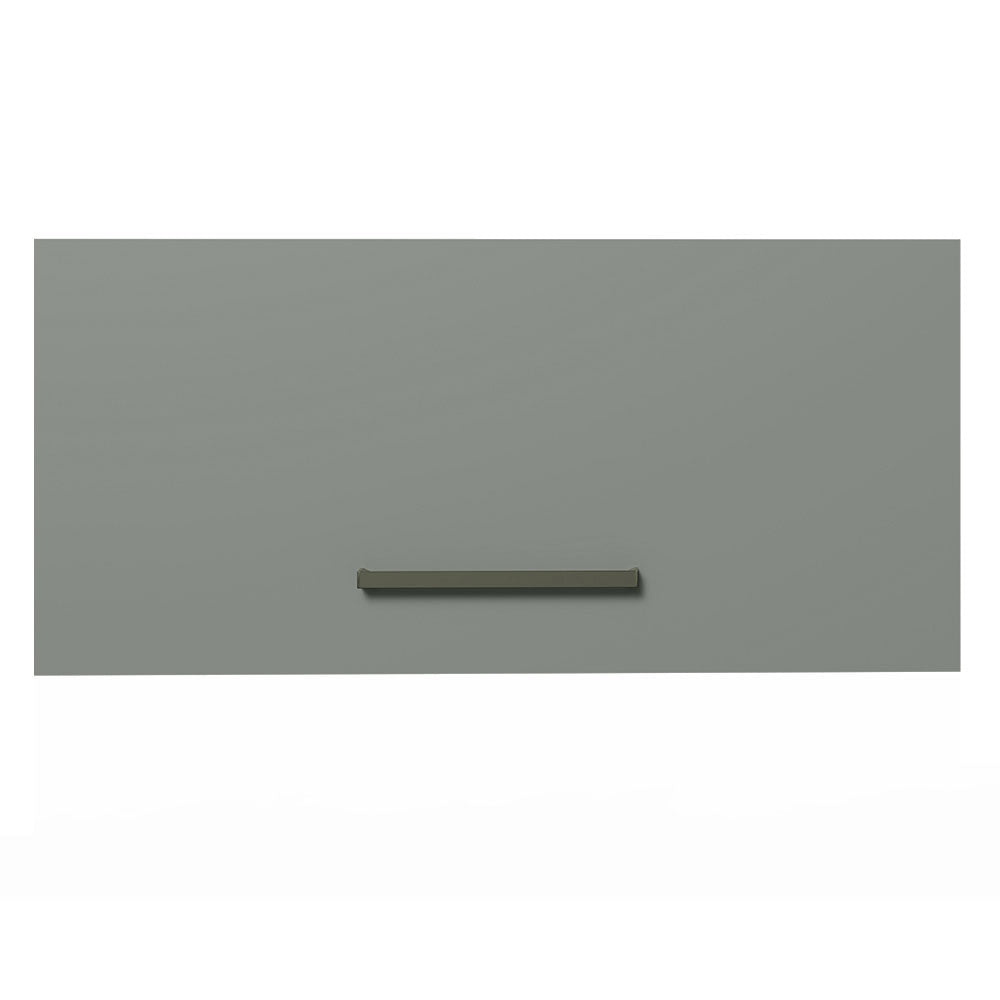 Gabinete Superior 70 cm 1 Puerta Abatible Blanco/Gris Agata Madesa