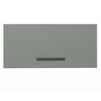 Gabinete Superior 70 cm 1 Puerta Abatible Blanco/Gris Agata Madesa