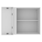 Gabinete Superior Esquinero 94 cm 1 Puerta Blanco Stella Madesa