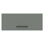 Gabinete Superior 80 cm 1 Puerta Abatible Marrón/Gris Agata Madesa