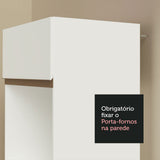 Cocina Integral Esquinera 462cm Blanco Reims 01