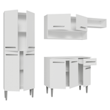 Cocina Compacta 229 cm Emilly Blanco 016