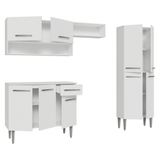 Cocina Compacta 229 cm Emilly Blanco 017