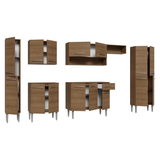 Cocina Compacta 325 cm Emilly Marrón 07