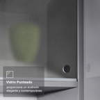Cocina Integral Flotante 300 x 52 cm 11 Puertas 1 Cajón Con Mueble para Horno Gris Nice Madesa