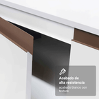 Cocina Integral 250 cm Blanco Reims Madesa