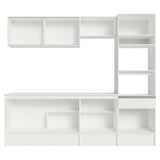 Cocina Integral 240cm Blanco Diamante 06