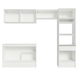 Cocina Integral 260cm Blanco Topazio 01