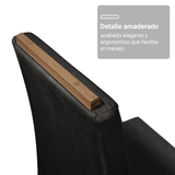 Conjunto de Comedor Encimera de Madera 4 Sillas Marrón/Oxford Hera Madesa