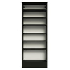 Estante Zapatera 60 cm 1 Puerta con 1 Espejo Negro Isis Madesa