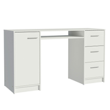 Escritorio para PC Alaska 3 Cajones 1 Puerta Blanco