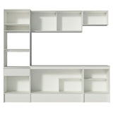 Cocina Integral 240cm Blanco Diamante