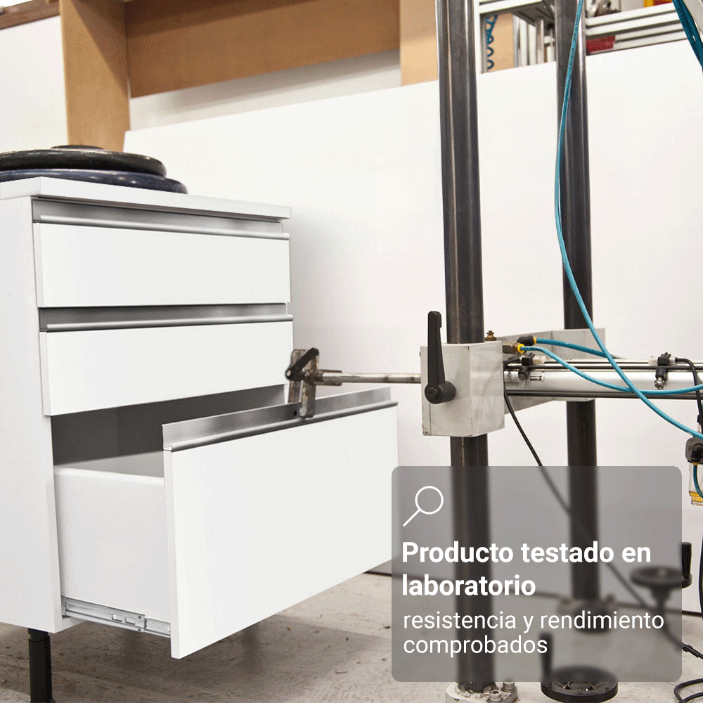 Cocina Integral 240cm Blanco Diamante