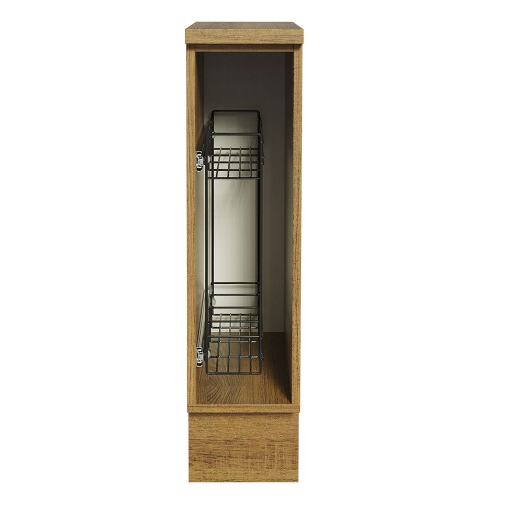Especiero de Cocina 20 cm Marrón Glamy y Agata Madesa