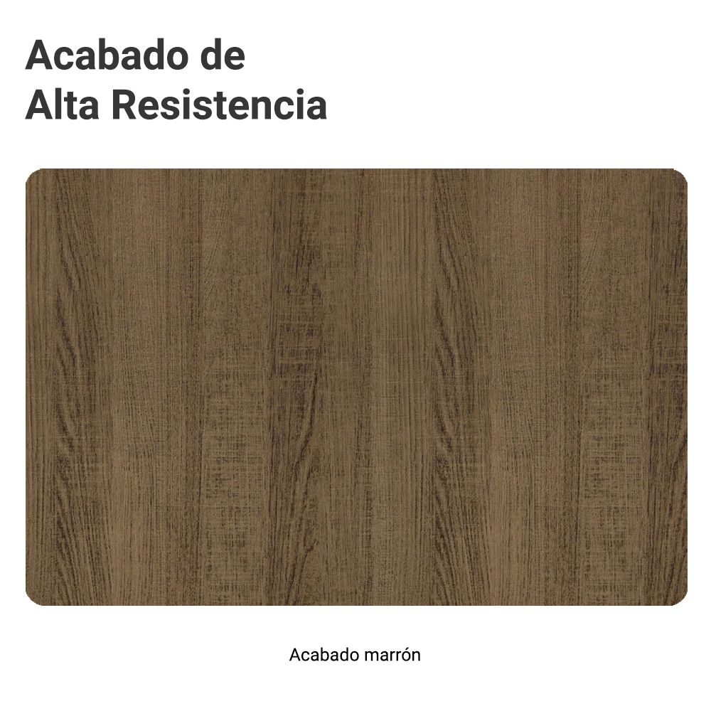 Mueble Esquinero 1 Puerta (Sin Encimera) Marrón Glamy Madesa