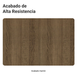 Mueble Esquinero 1 Puerta (Sin Encimera) Marrón Glamy Madesa