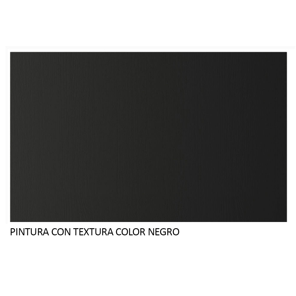 Gabinete Superior 120 x 50 cm 2 Puertas Reims Negro