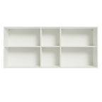 Gabinete Superior 150 cm 2 Puertas 2 Nichos Blanco/Gris Agata Madesa