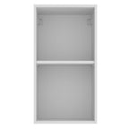 Gabinete Superior 35 cm 1 Puerta Blanco/Negro Glamy Madesa