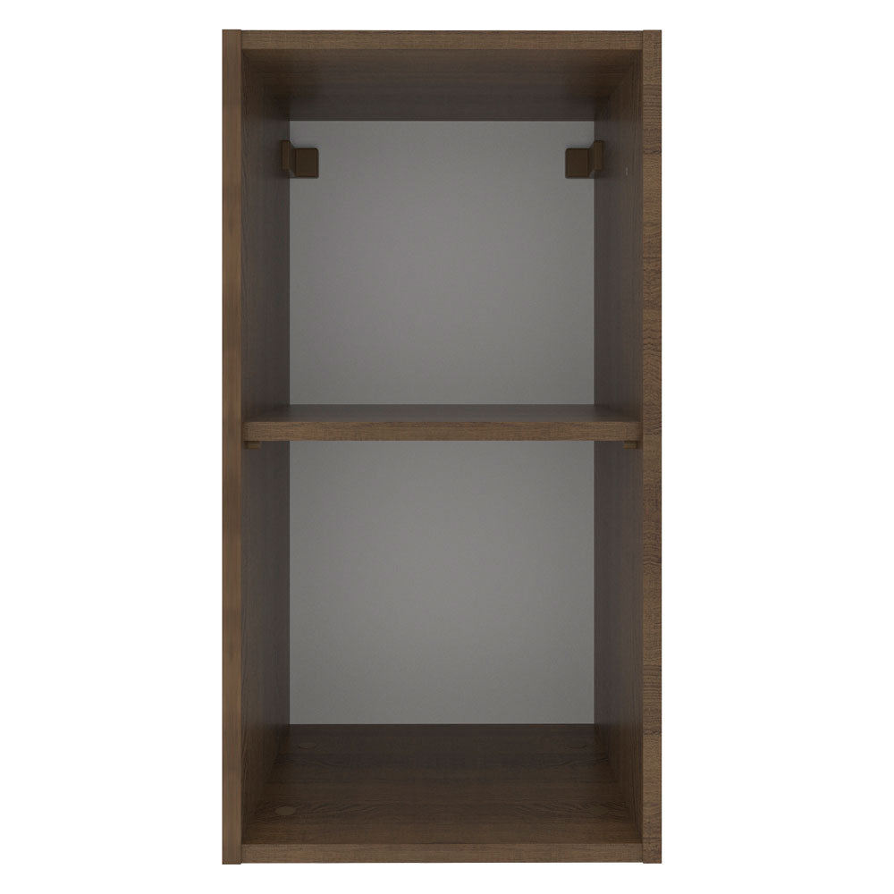 Gabinete Superior 35 cm 1 Puerta Marrón/Negro Glamy Madesa