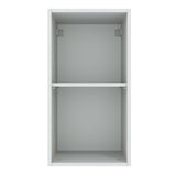 Gabinete Superior 35 cm 1 Puerta Agata Blanco/Gris