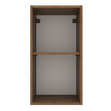 Gabinete Superior 35 cm 1 Puerta Agata Marrón/Gris