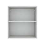 Gabinete Superior 60 cm 1 Puerta Blanco/Gris Agata Madesa