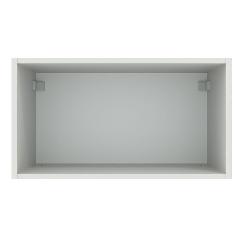Gabinete Superior 60 cm 1 Puerta Abatible Blanco/Gris Agata Madesa