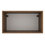 Gabinete Superior 60 cm 1 Puerta Abatible Agata Marrón/Gris