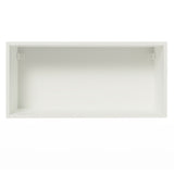 Gabinete Superior 70 cm 1 Puerta Abatible Blanco/Negro Glamy